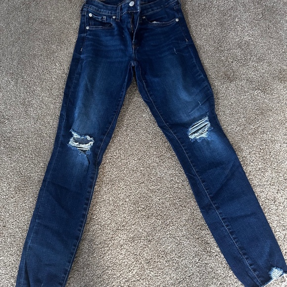 Gaps cropped jeans size 4 - Picture 1 of 2